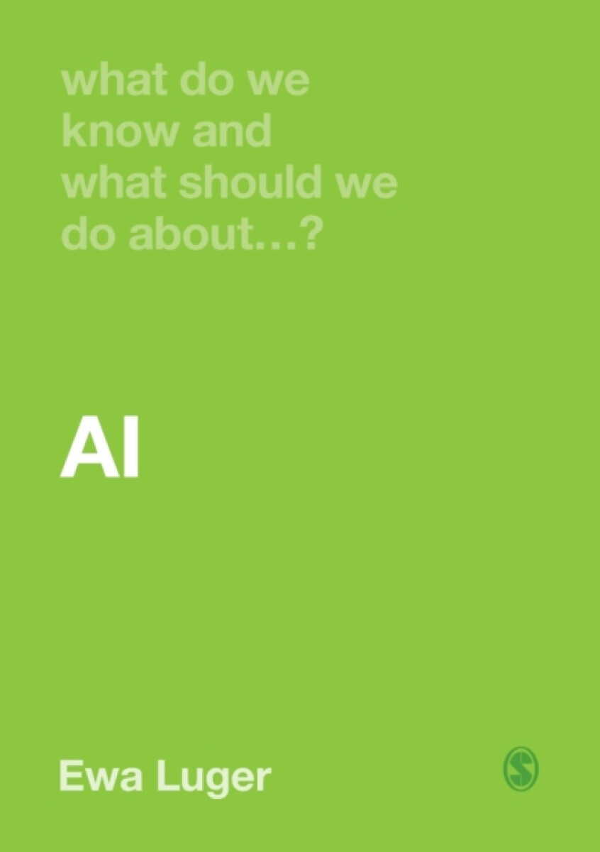 Kniha What Do We Know and What Should We Do About AI?