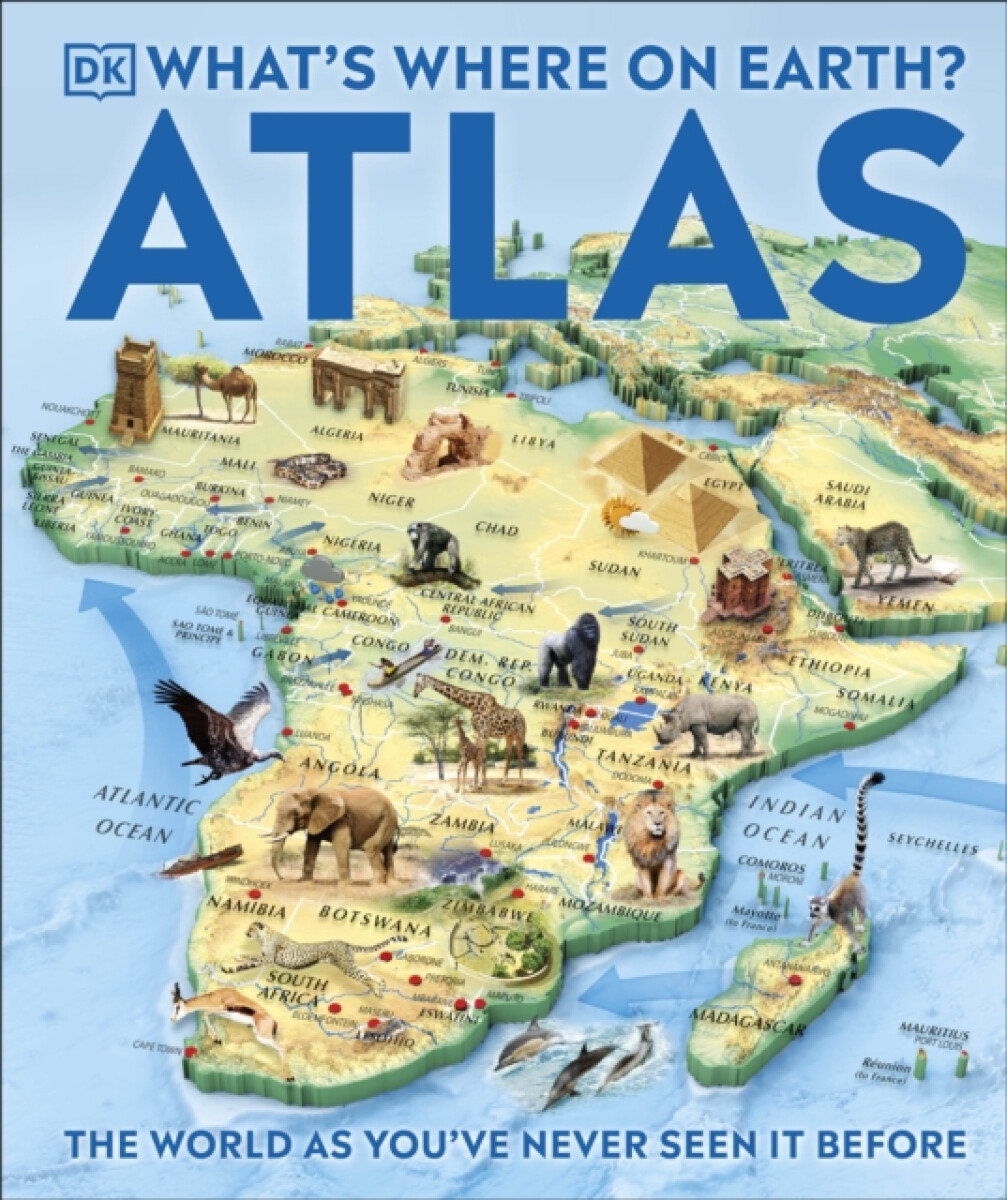 Kniha What's Where on Earth? Atlas