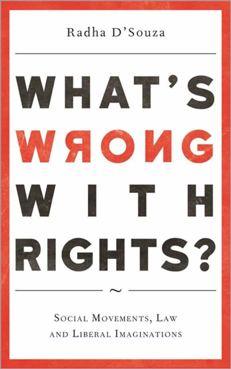 Kniha What's Wrong with Rights?
