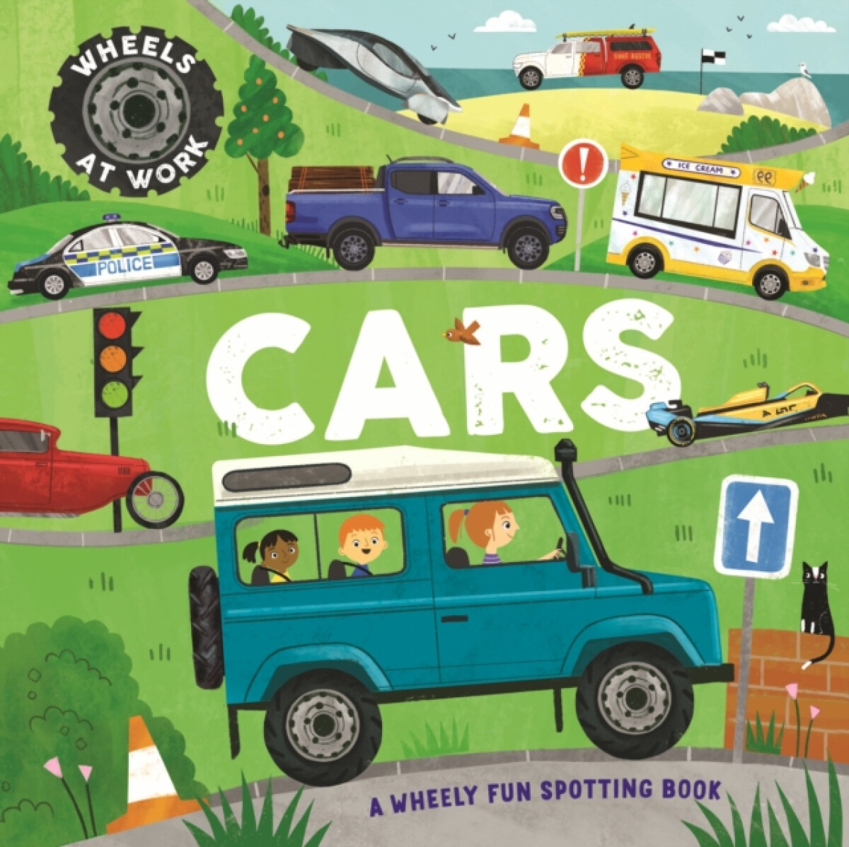 Hachette Children's Group Wheels at Work: Cars - Davies, Bryony