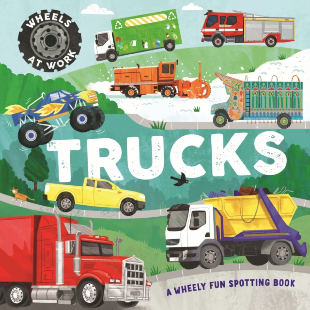 Kniha Wheels at Work: Trucks
