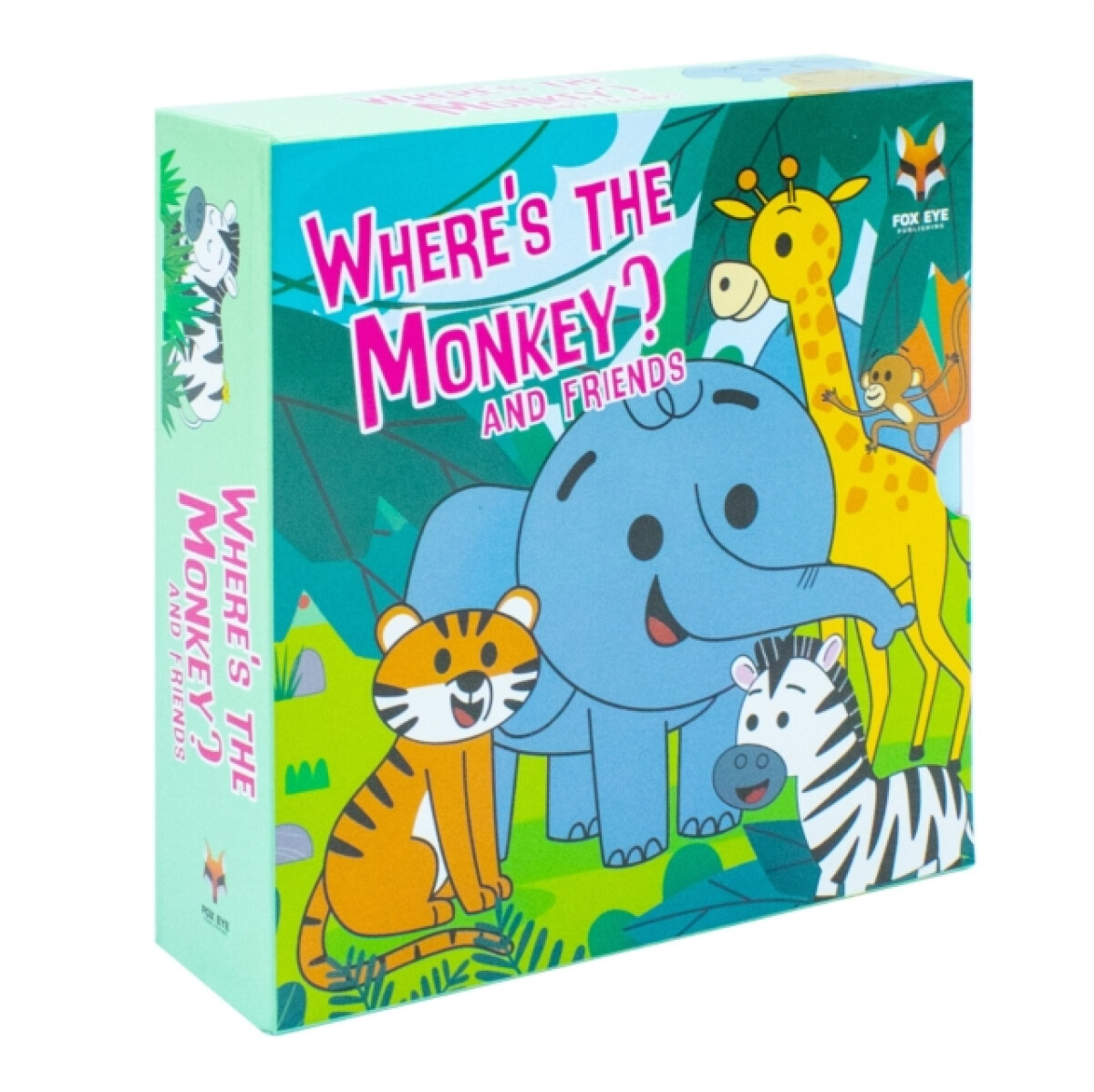 Kniha Where's The Monkey and Friends; 4-Book Collection