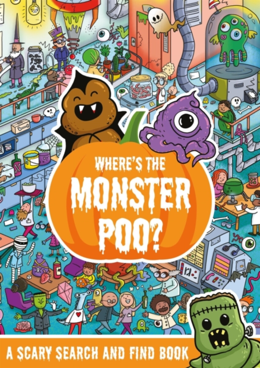 Kniha Where's the Monster Poo?