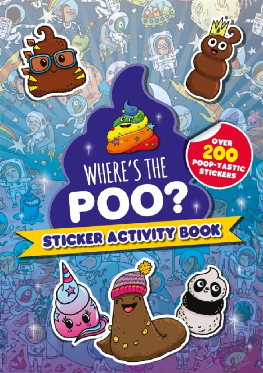 Kniha Where's the Poo? Sticker Activity Book