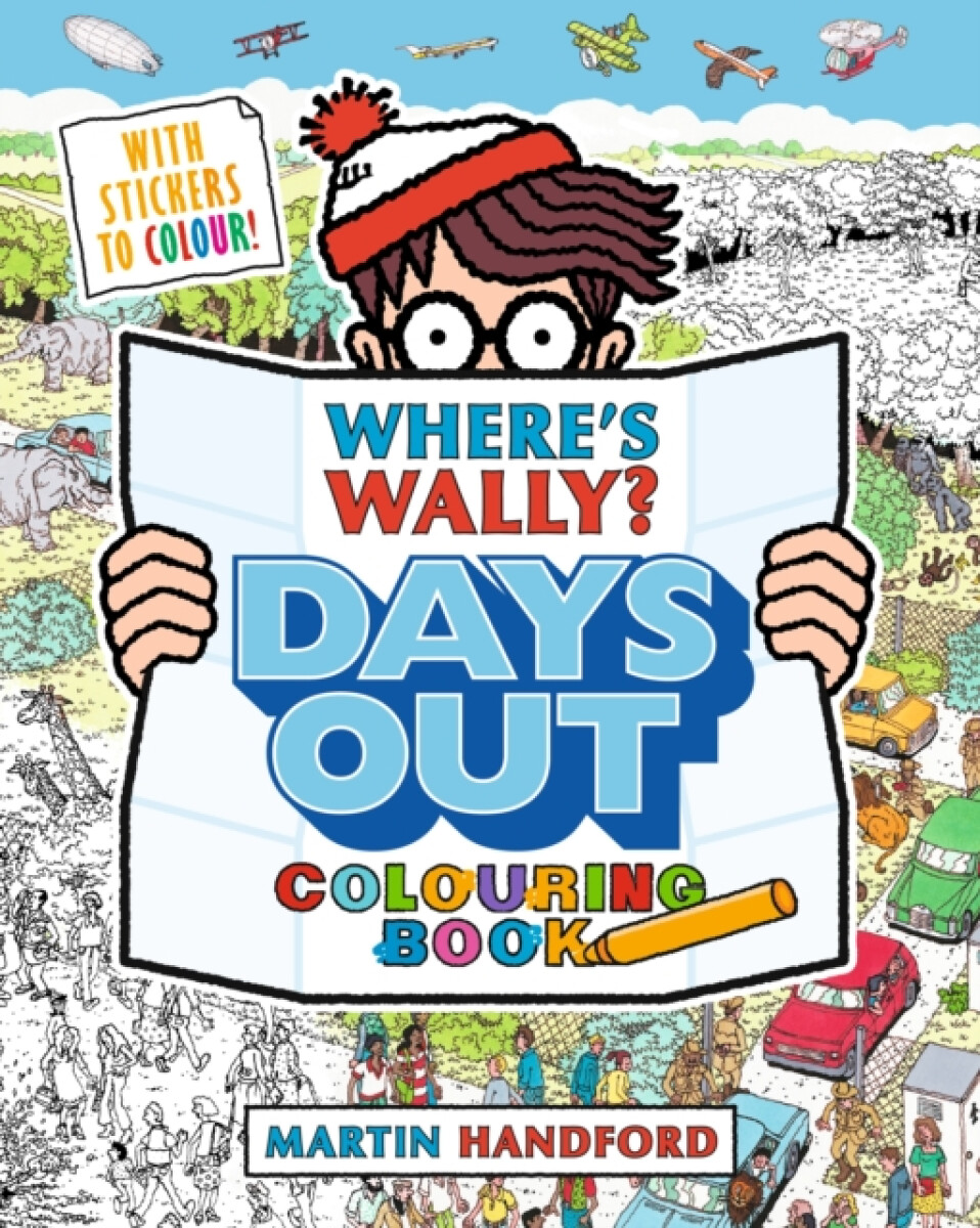 Kniha Where's Wally? Days Out: Colouring Book