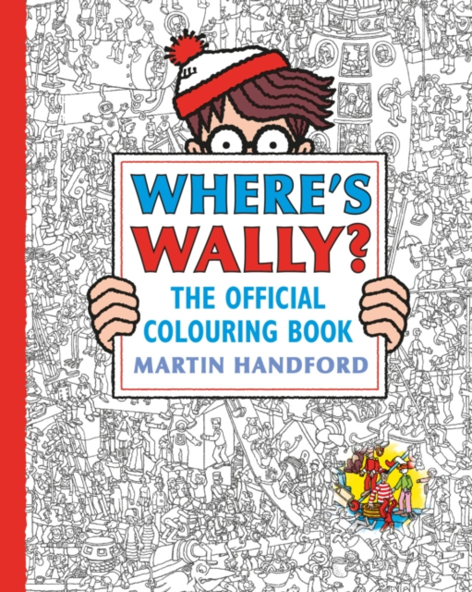 Kniha Where's Wally? The Official Colouring Book
