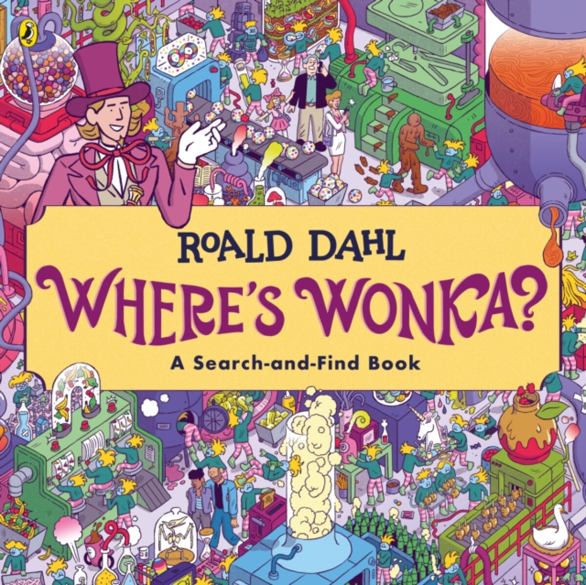 Kniha Where's Wonka?: A Search-and-Find Book