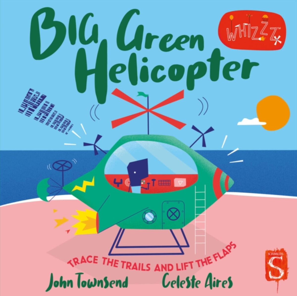Kniha Whirrr! Big Green Helicopter