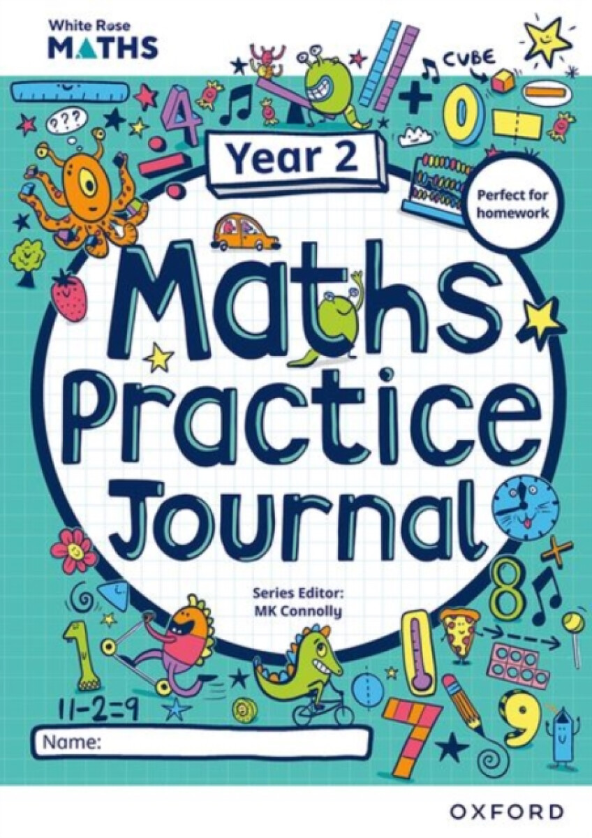 Kniha White Rose Maths Practice Journals Year 2 Workbook: Single Copy