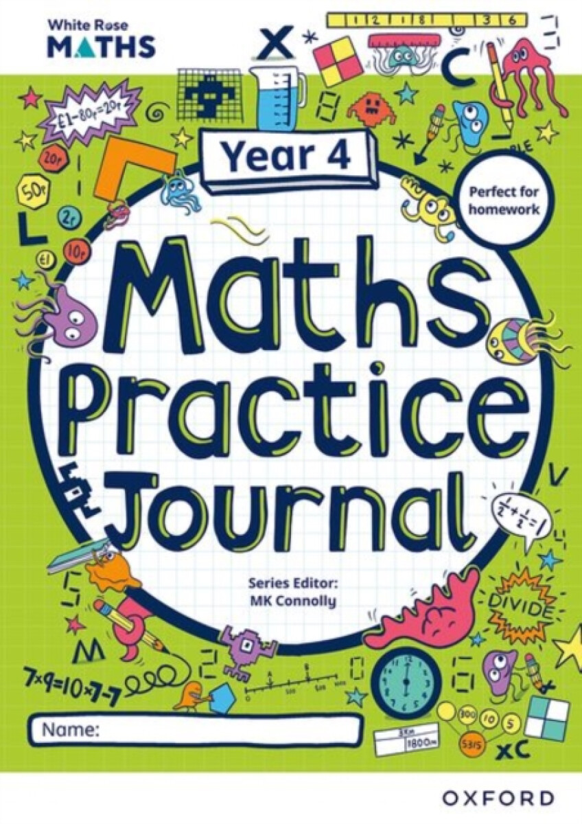 Kniha White Rose Maths Practice Journals Year 4 Workbook: Single Copy