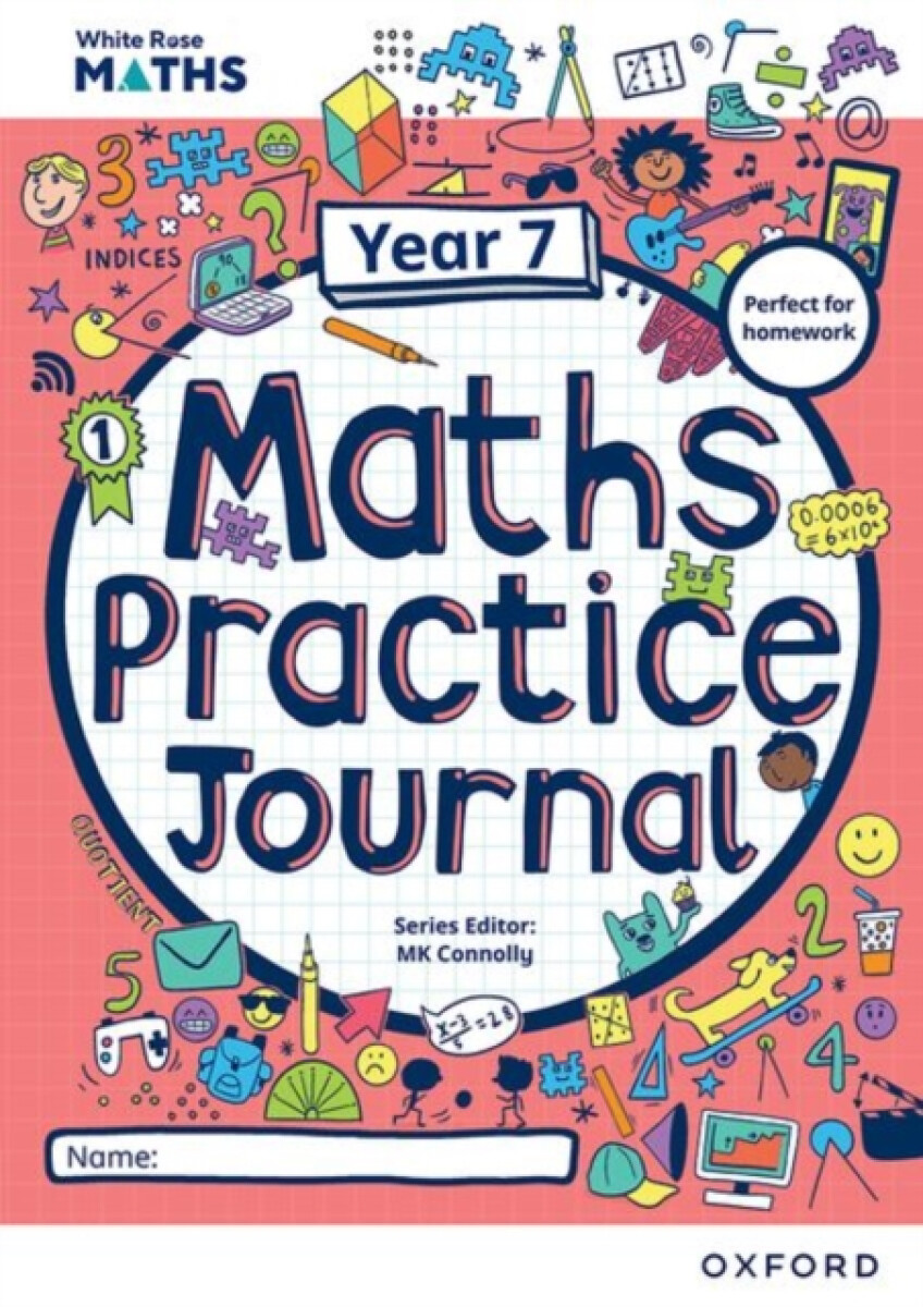 Kniha White Rose Maths Practice Journals Year 7 Workbook: Single Copy