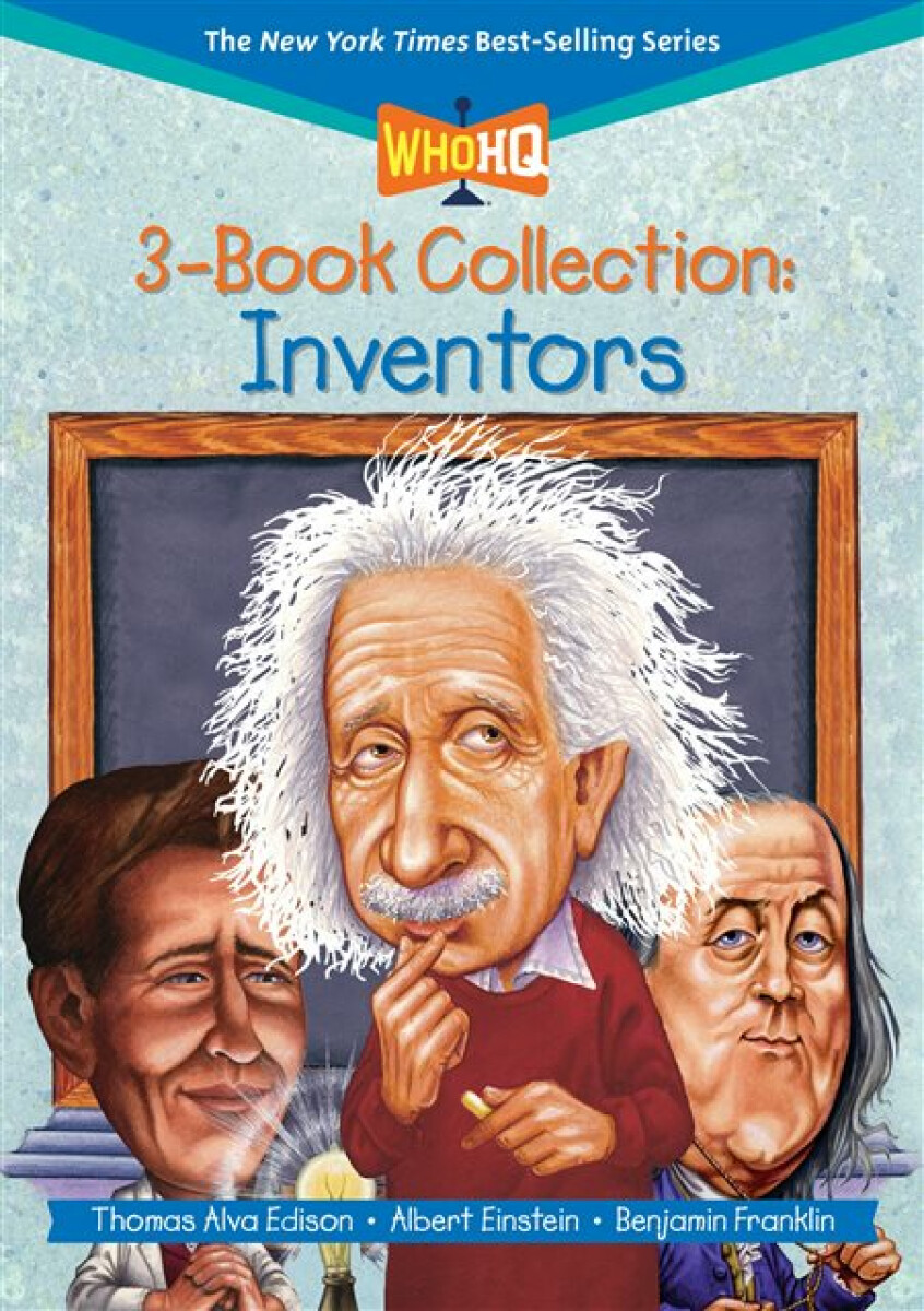Kniha Who HQ 3-Book Collection: Inventors