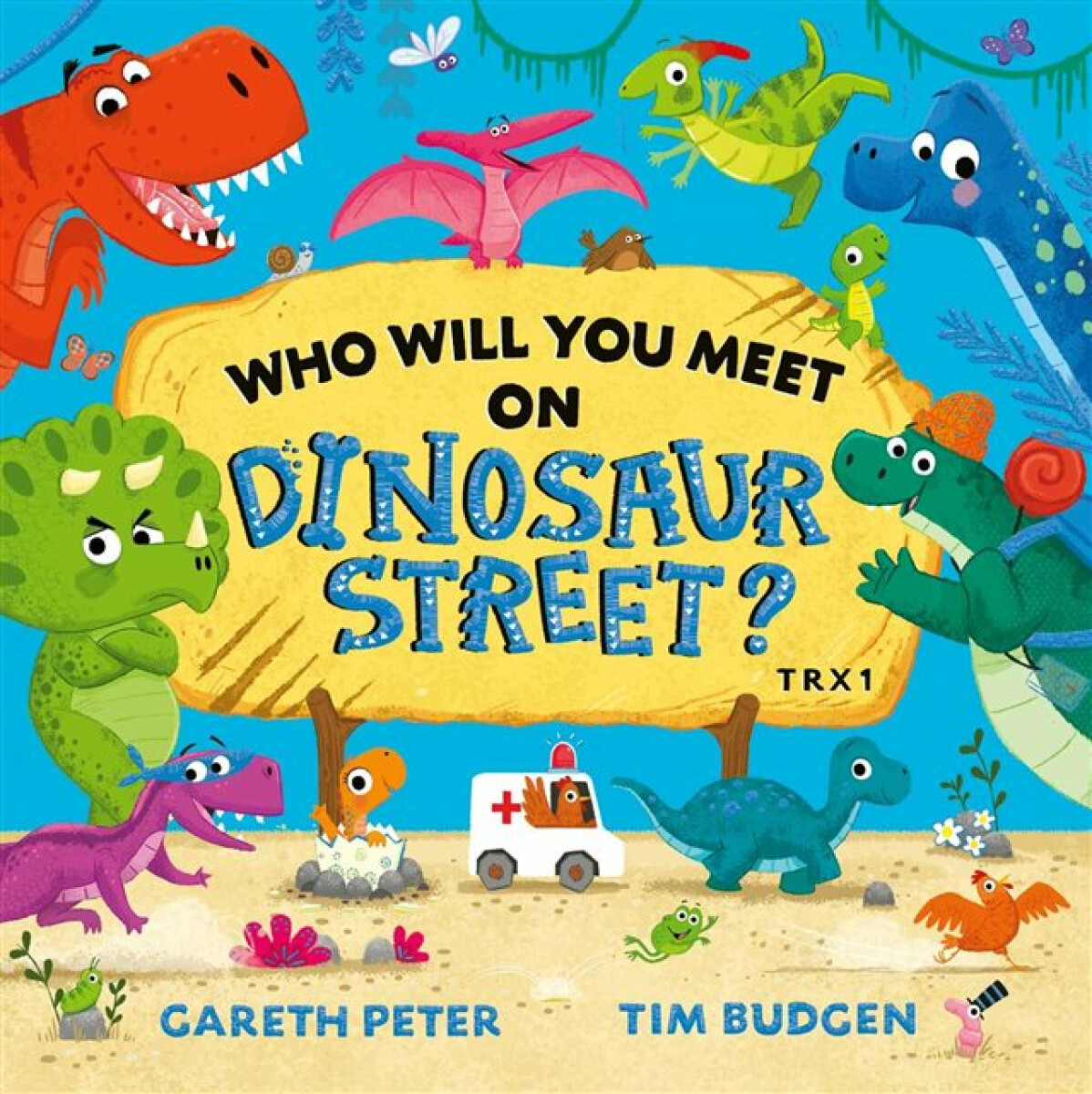Kniha Who Will You Meet on Dinosaur Street