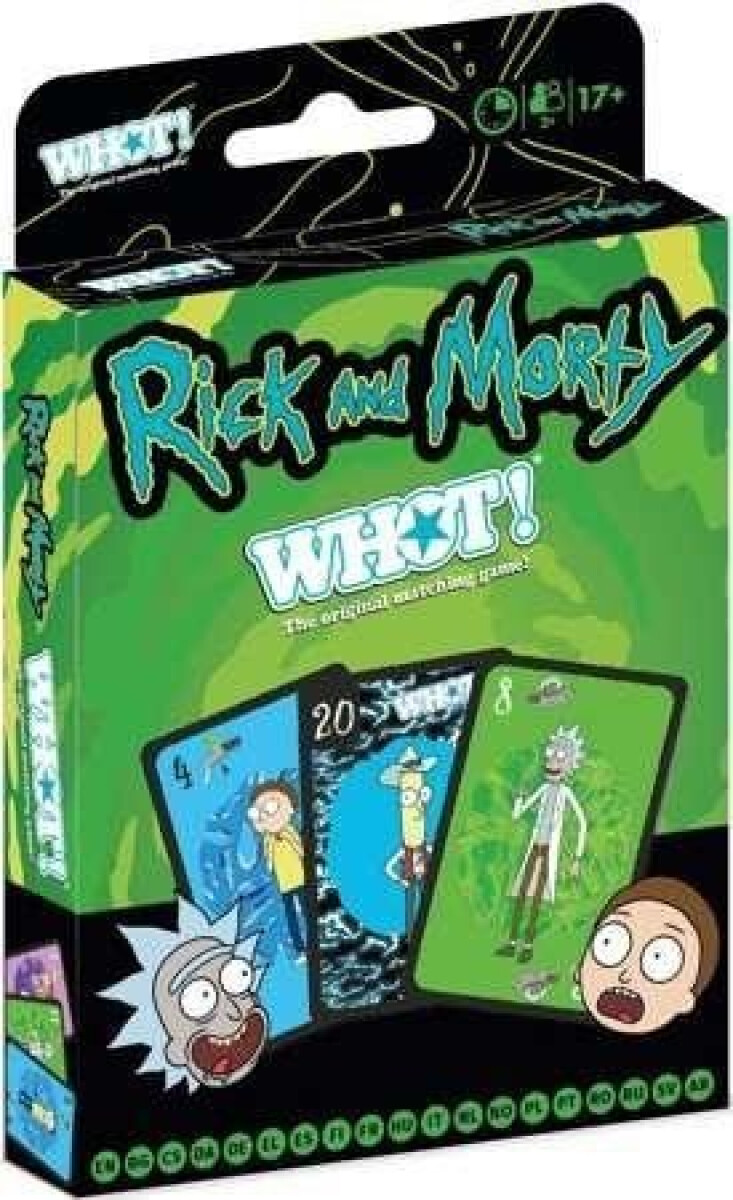 Kniha WHOT Rick and Morty CZ