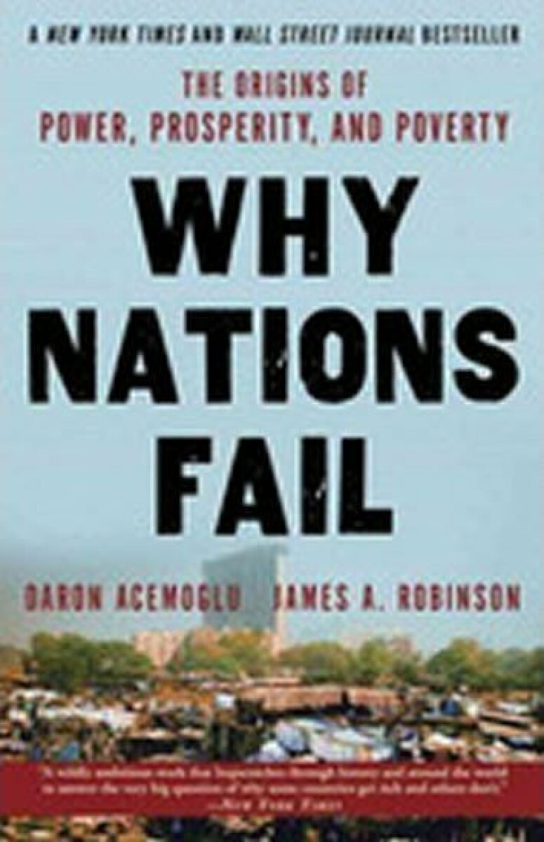 Kniha Why Nations Fail: The Origins of Power, Prosperity, and Poverty