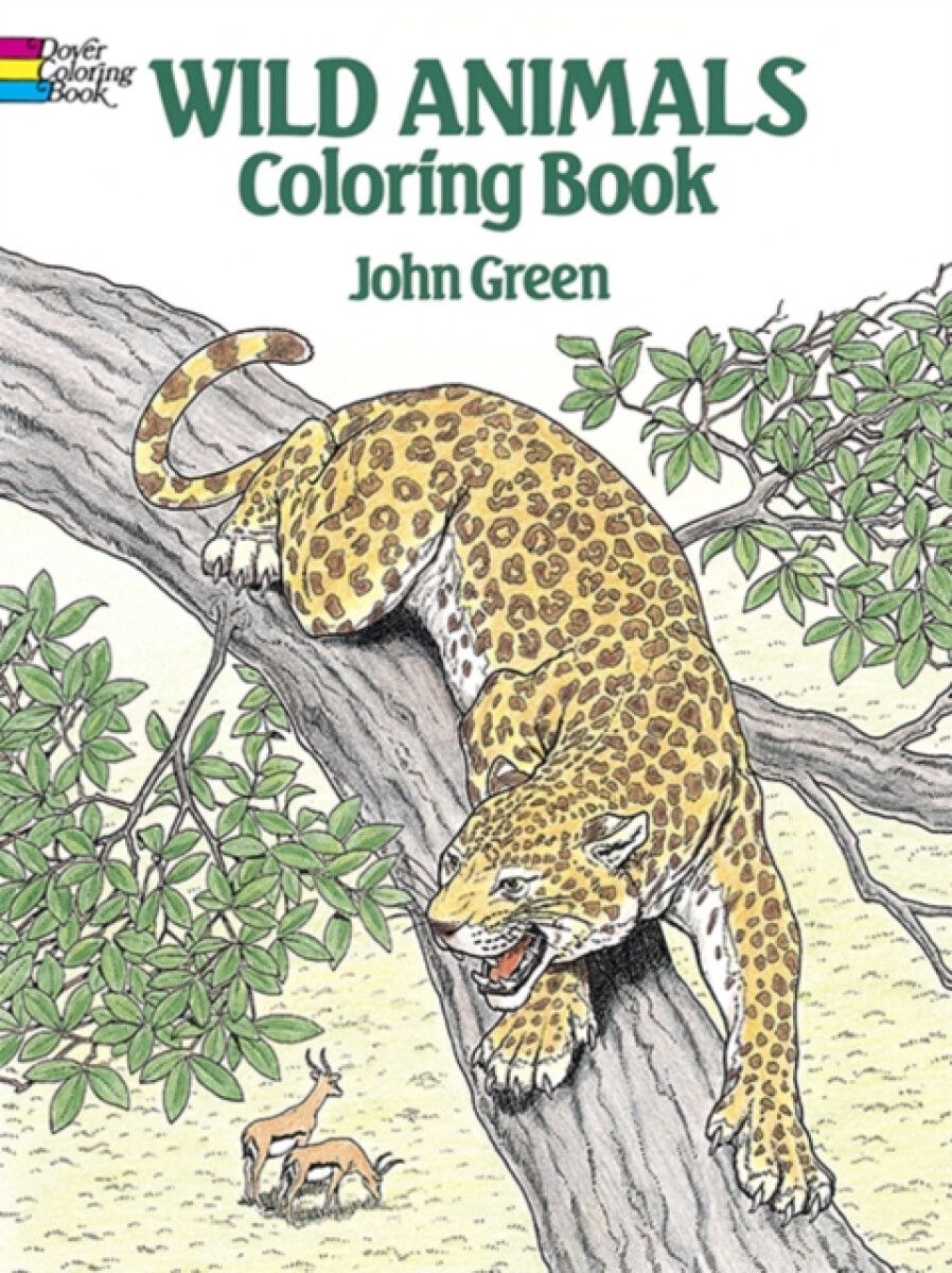 Kniha Wild Animals Coloring Book