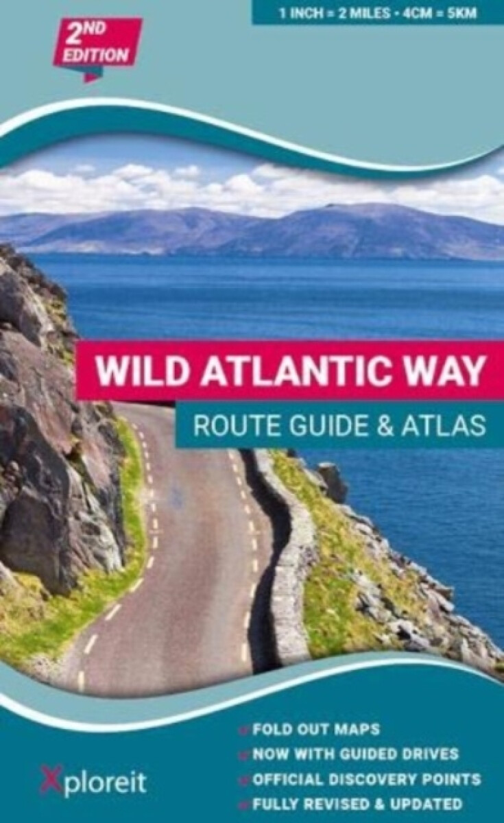 Kniha Wild Atlantic Way Route Guide and Atlas
