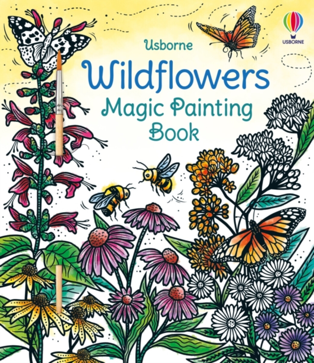 Kniha Wildflowers Magic Painting Book