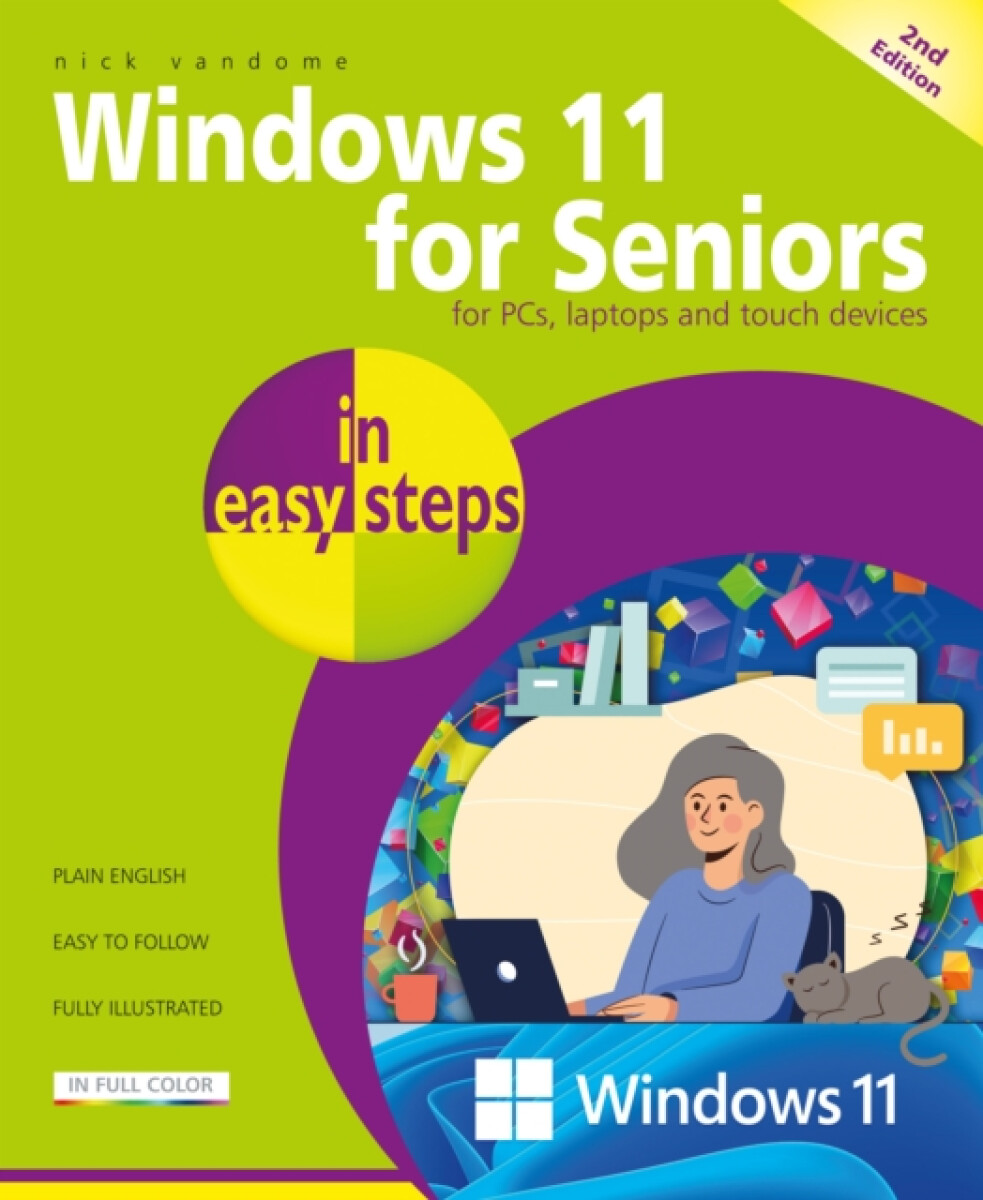 Kniha Windows 11 for Seniors in easy steps