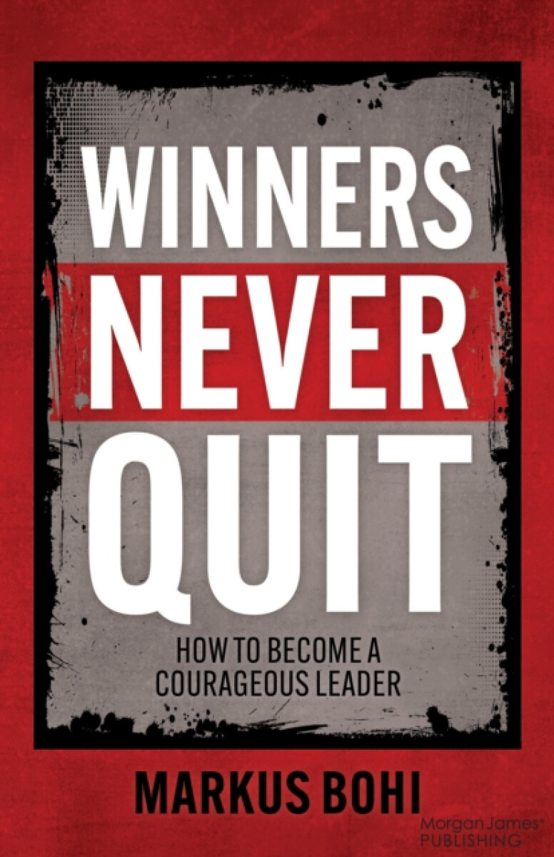Kniha Winners Never Quit