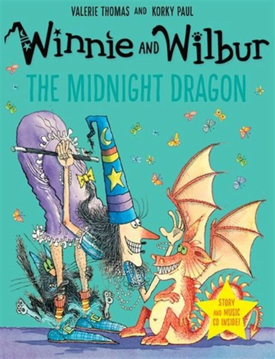 Kniha Winnie and Wilbur: The Midnight Dragon with audio CD