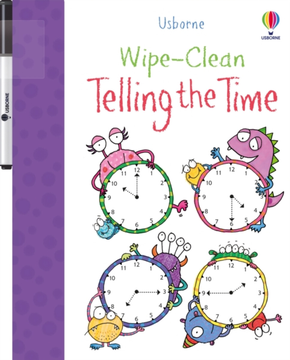 Kniha Wipe-clean Telling the Time