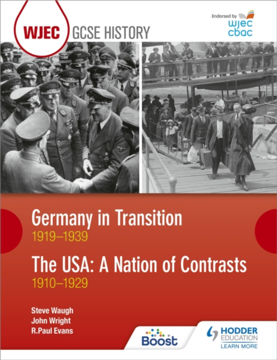 Kniha WJEC GCSE History: Germany in Transition, 1919–1939 and the USA: A Nation of Contrasts, 1910–1929