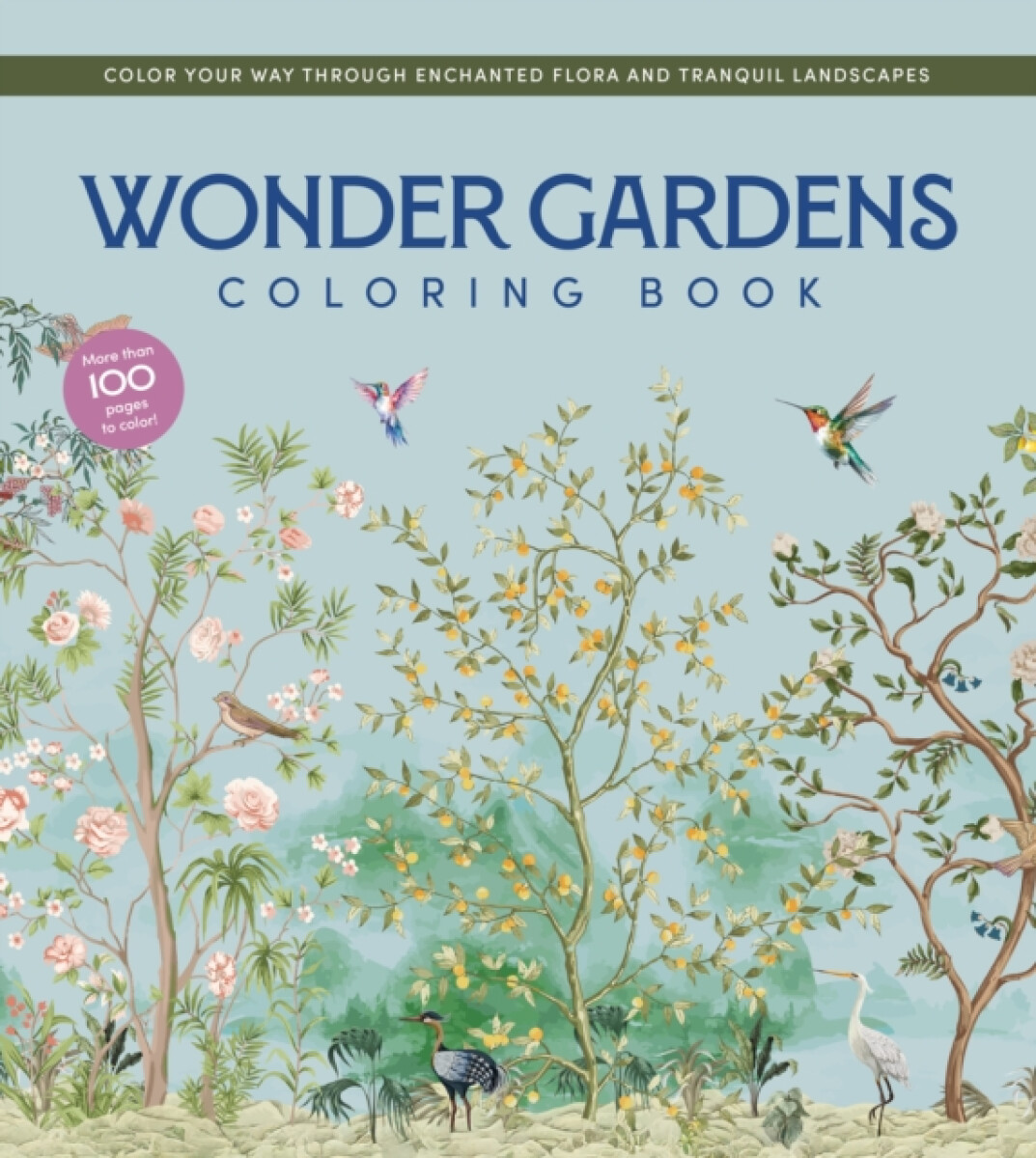 Kniha Wonder Gardens Coloring Book