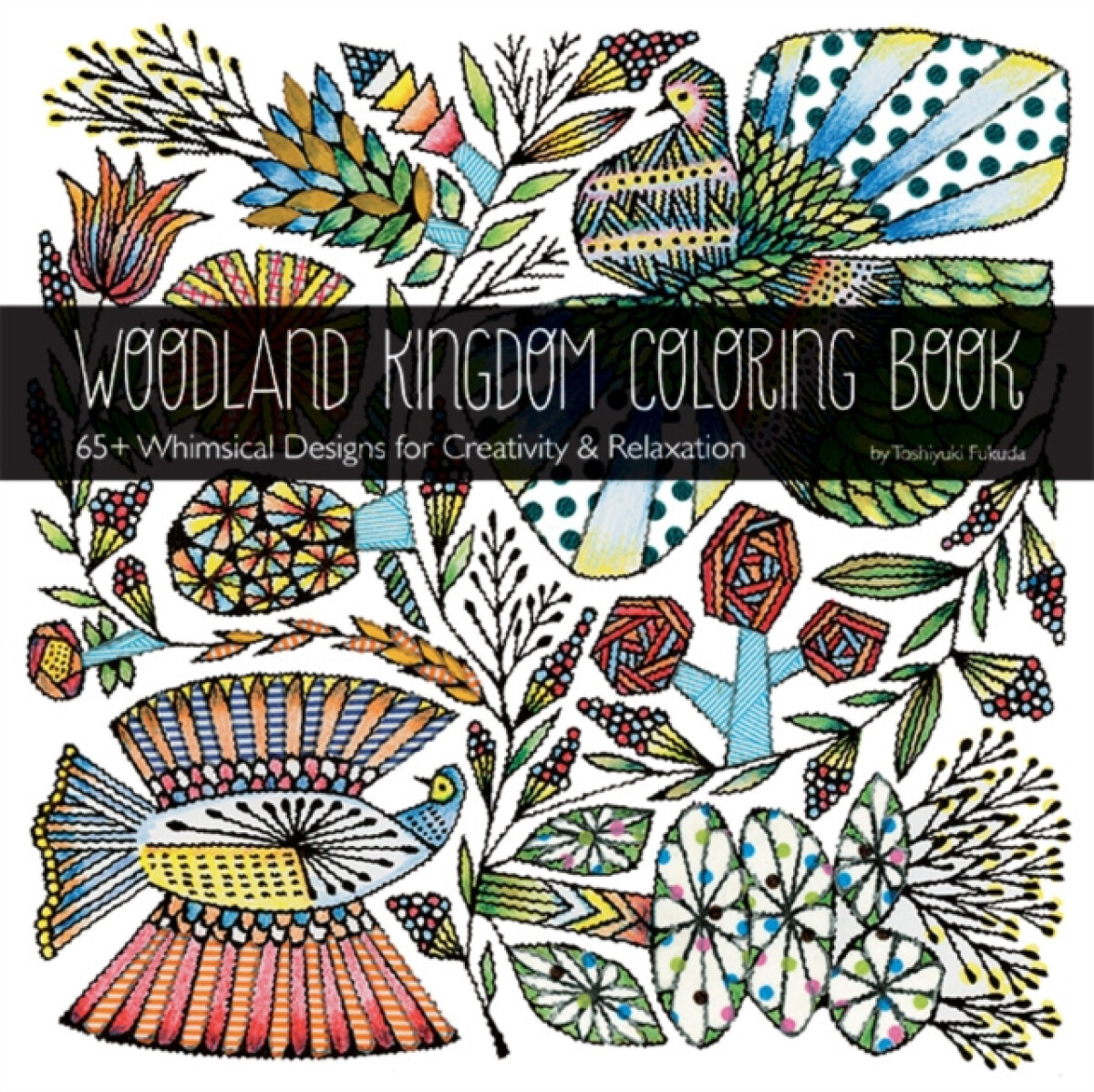 Kniha Woodland Kingdom Coloring Book