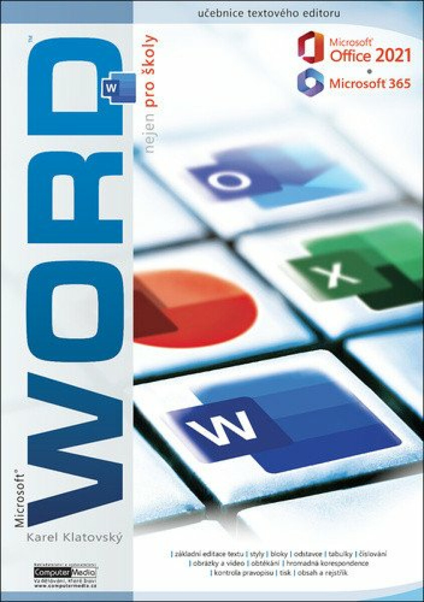 Kniha Word 2021 / 365 nejen pro školy
