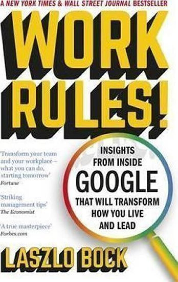 Kniha Work Rules!