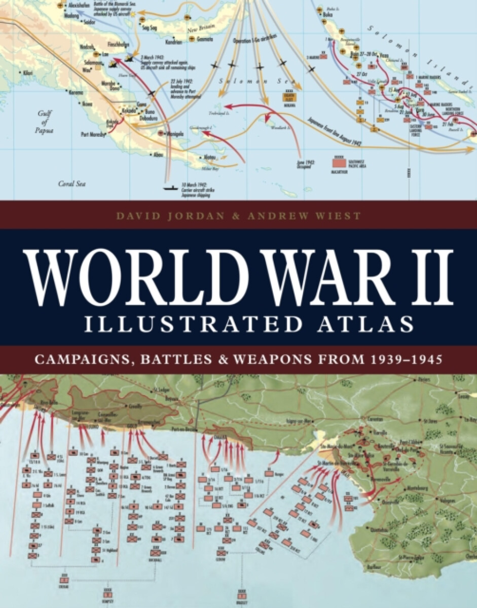 Kniha World War II Illustrated Atlas