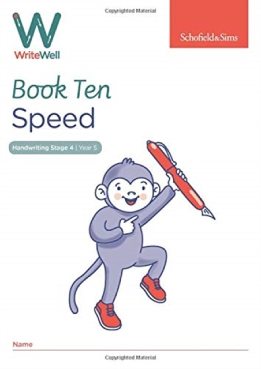 Kniha WriteWell 10: Speed, Year 5, Ages 9-10