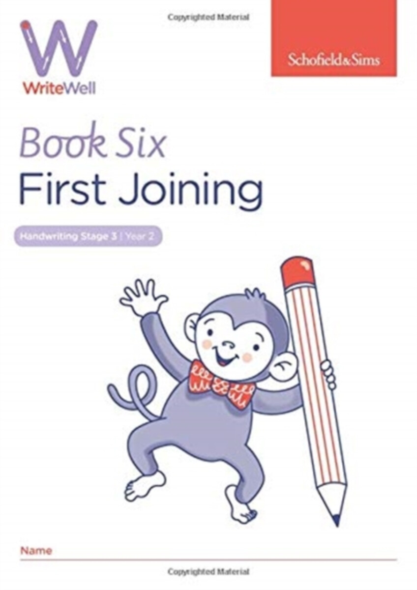 Kniha WriteWell 6: First Joining, Year 2, Ages 6-7