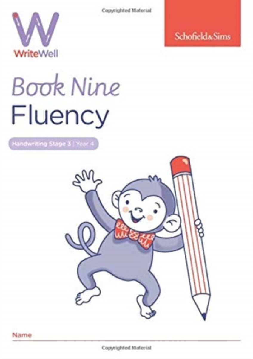 Kniha WriteWell 9: Fluency, Year 4, Ages 8-9
