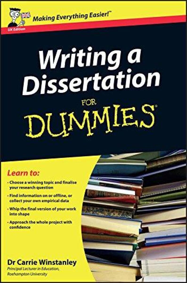 Kniha Writing a Dissertation For Dummies