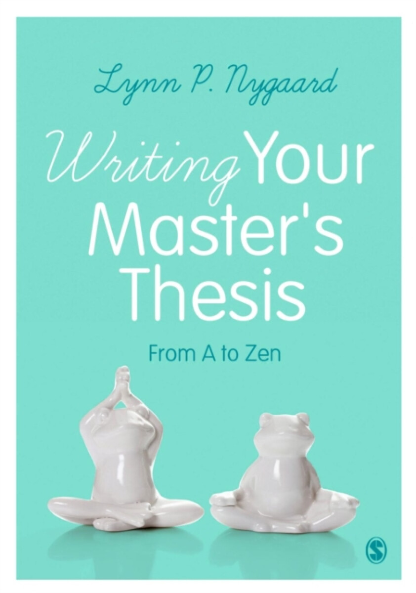 Kniha Writing Your Master's Thesis