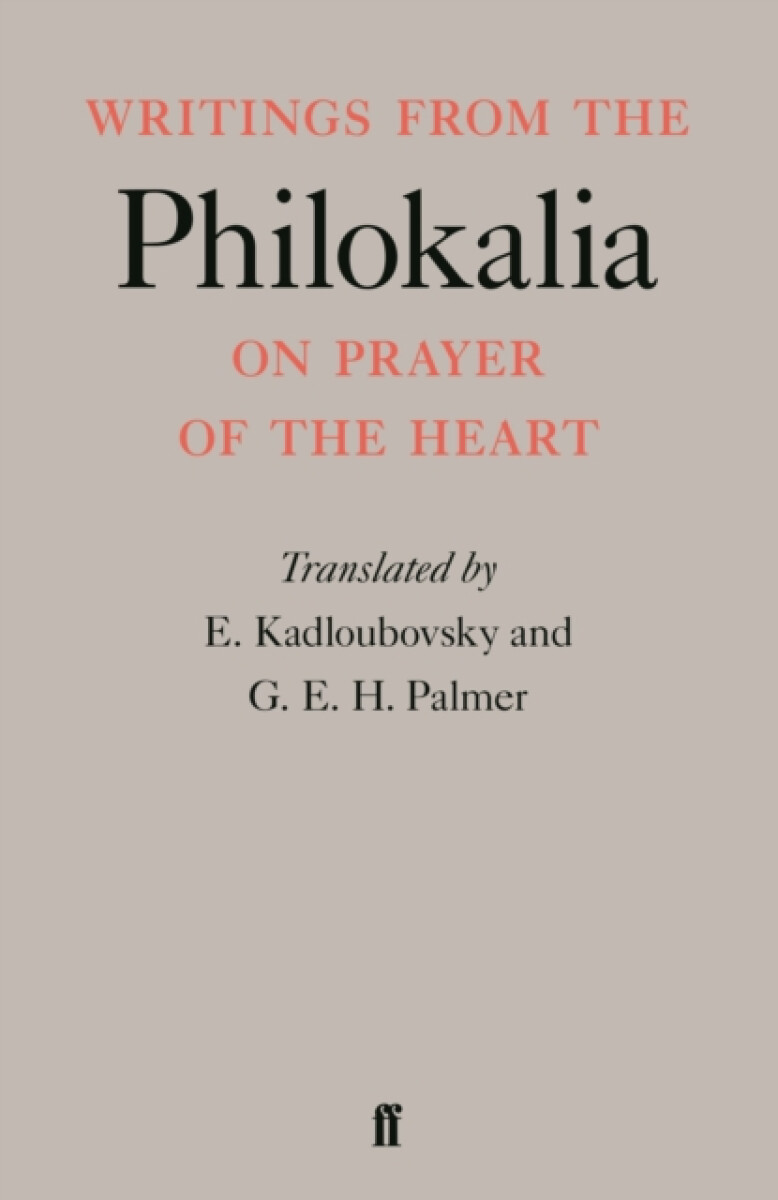 Kniha Writings from the Philokalia