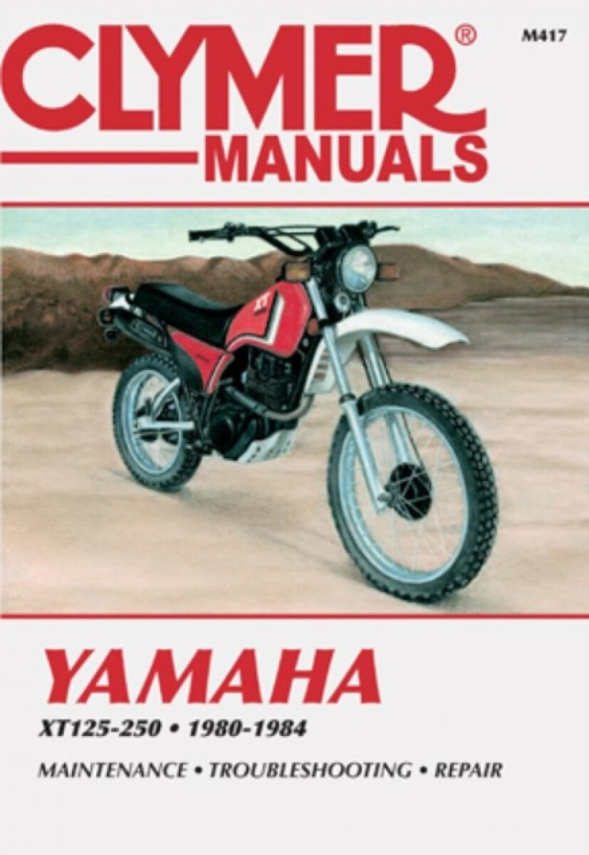 Kniha Yam Xt125-250 80-84