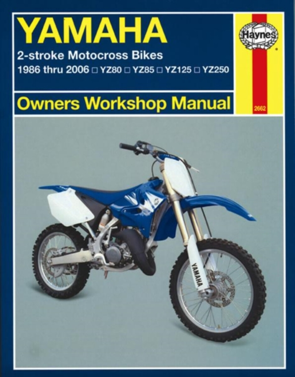 Kniha Yamaha 2-stroke Motocross Bikes (86 - 06) Haynes Repair Manual