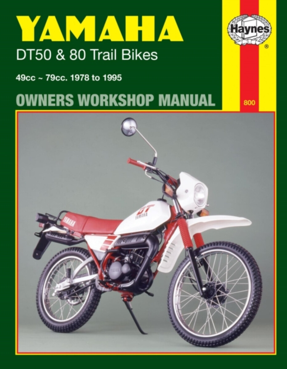 Kniha Yamaha DT50 a 80 Trail Bikes (78 - 95)