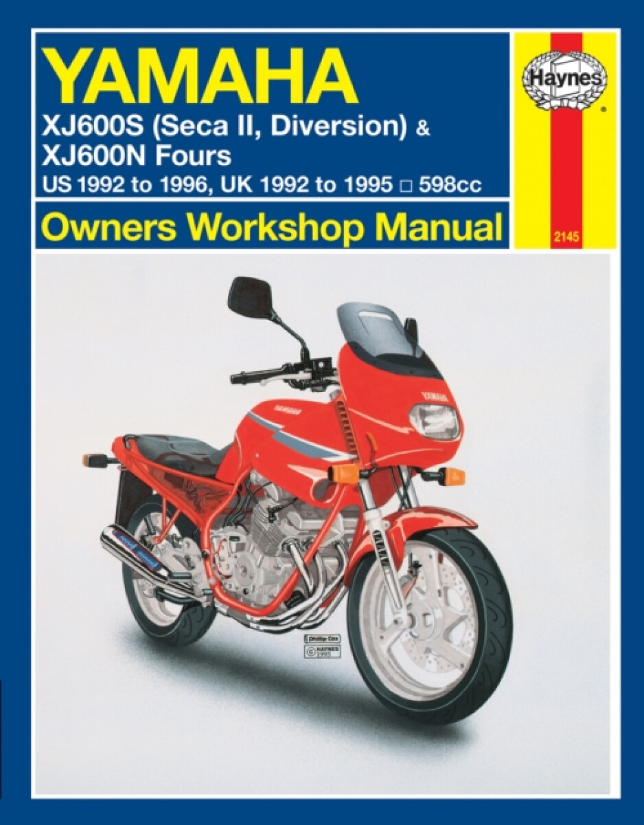 Kniha Yamaha XJ600S (Diversion, Seca II) a XJ600N Fours (92 - 03) Haynes Repair Manual
