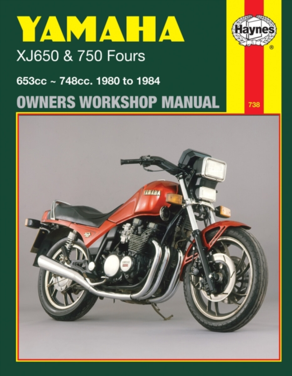 Kniha Yamaha XJ650 a 750 Fours (80 - 84) Haynes Repair Manual