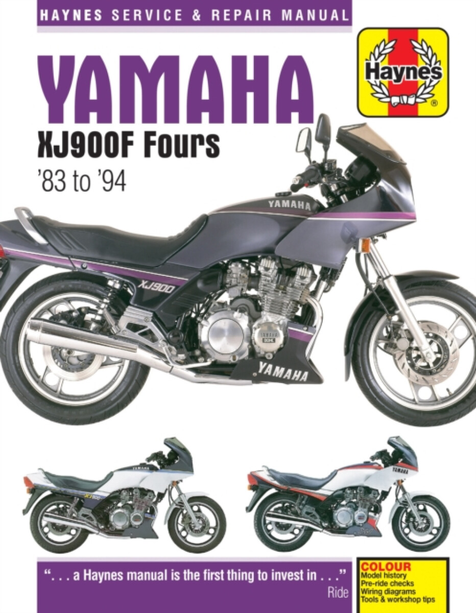 Kniha Yamaha XJ900F Fours (83 - 94) Haynes Repair Manual