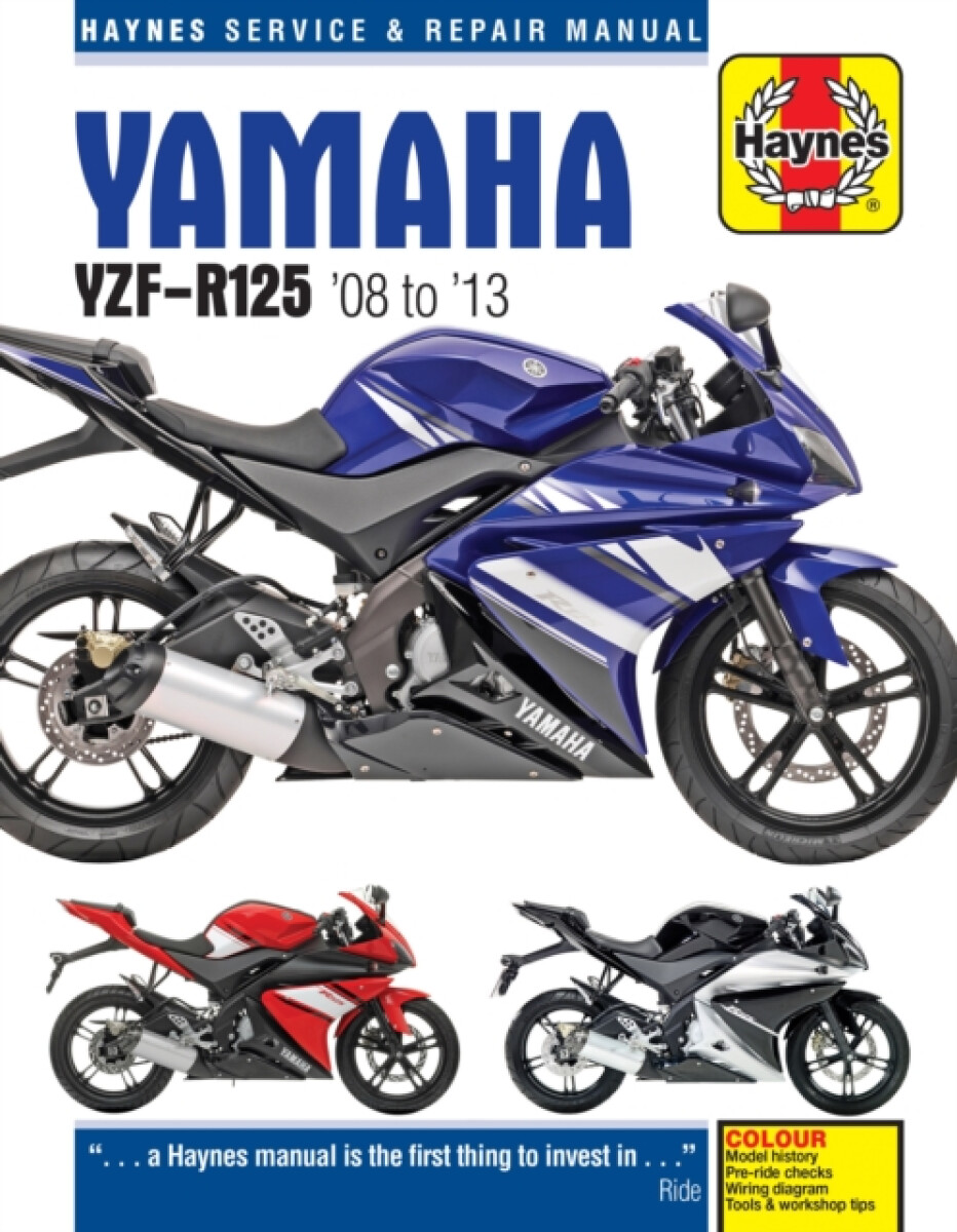 Kniha Yamaha YZF-R125 (08 - 13)