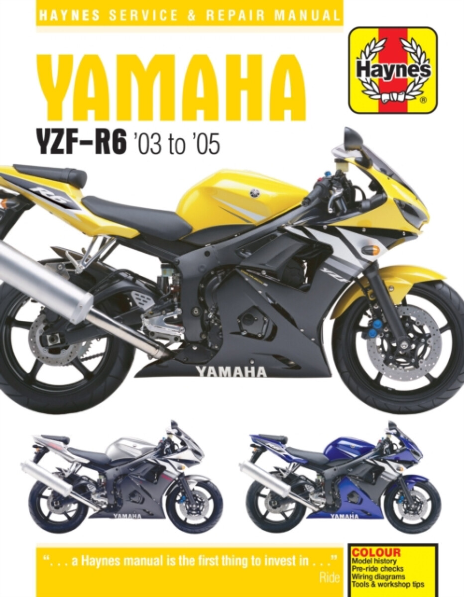 Kniha Yamaha YZF-R6 (03 - 05)