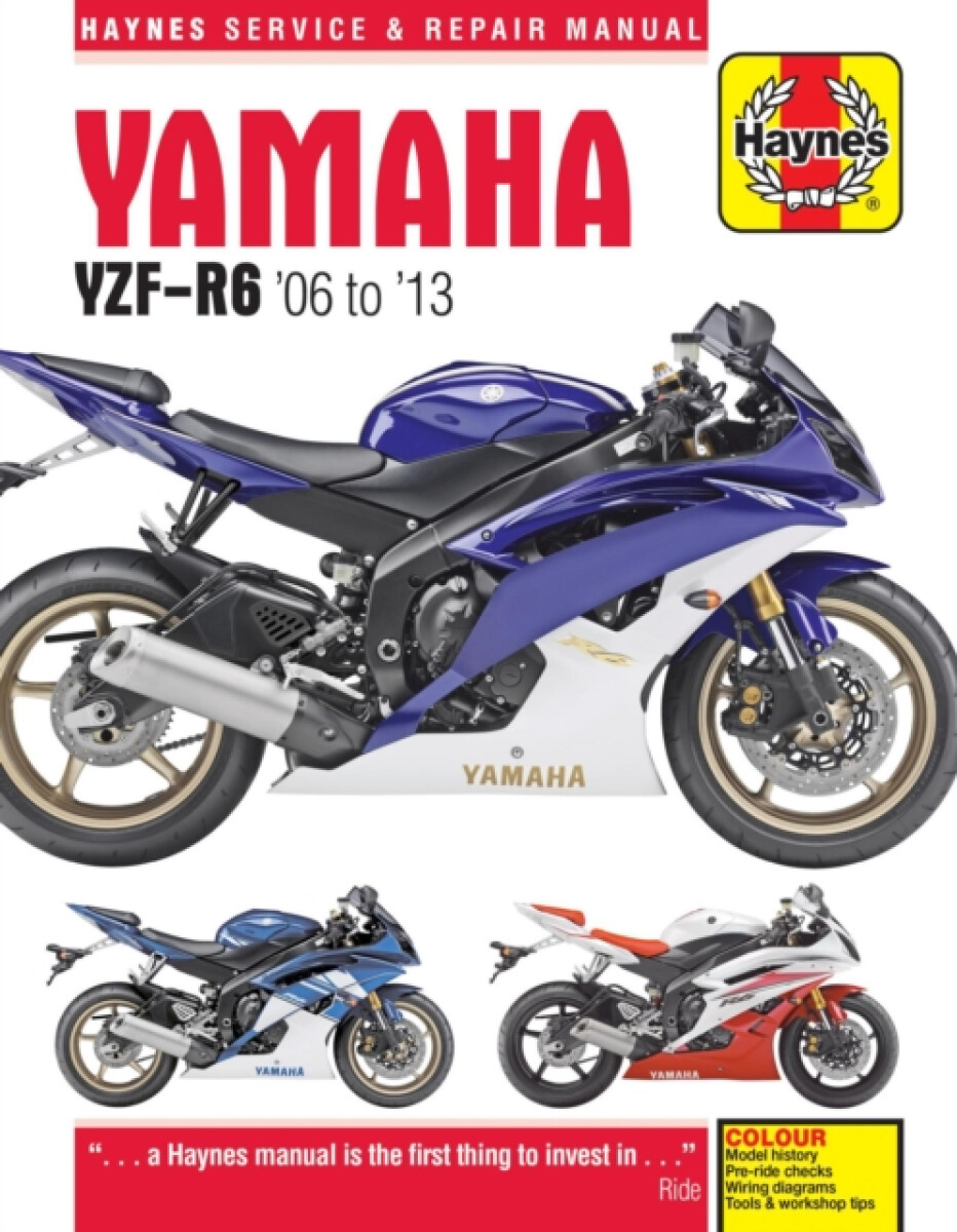 Kniha Yamaha YZF-R6 (06-13)