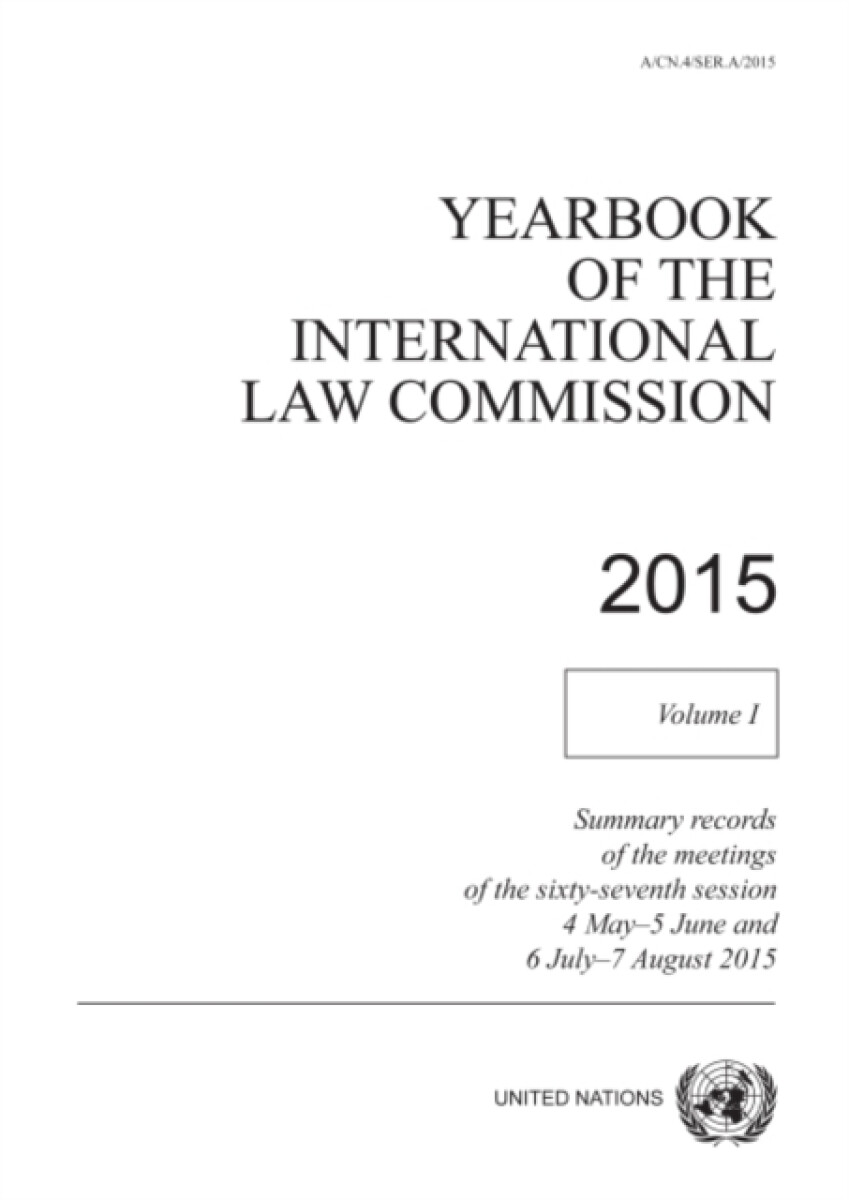 Kniha Yearbook of the International Law Commission 2014