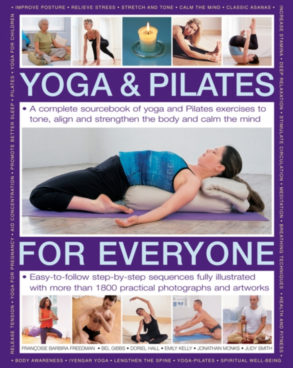 Kniha Yoga a Pilates for Everyone