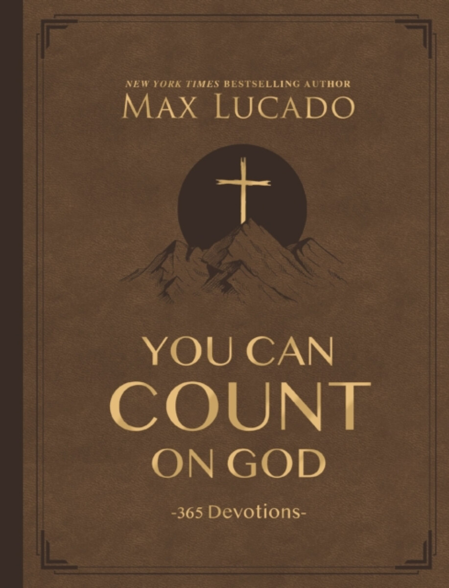 Kniha You Can Count on God, Large Text Leathersoft